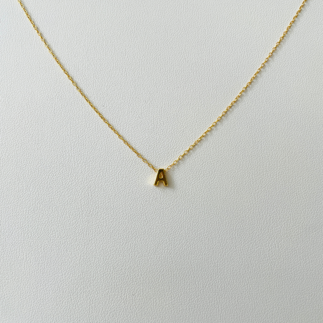 Alphabet Pendant Necklace