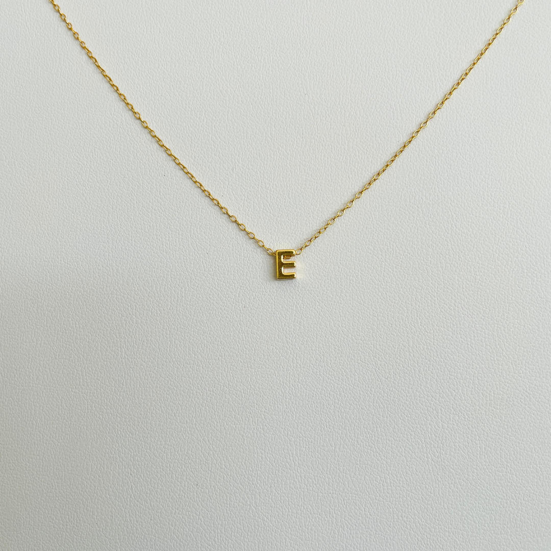 Alphabet Pendant Necklace