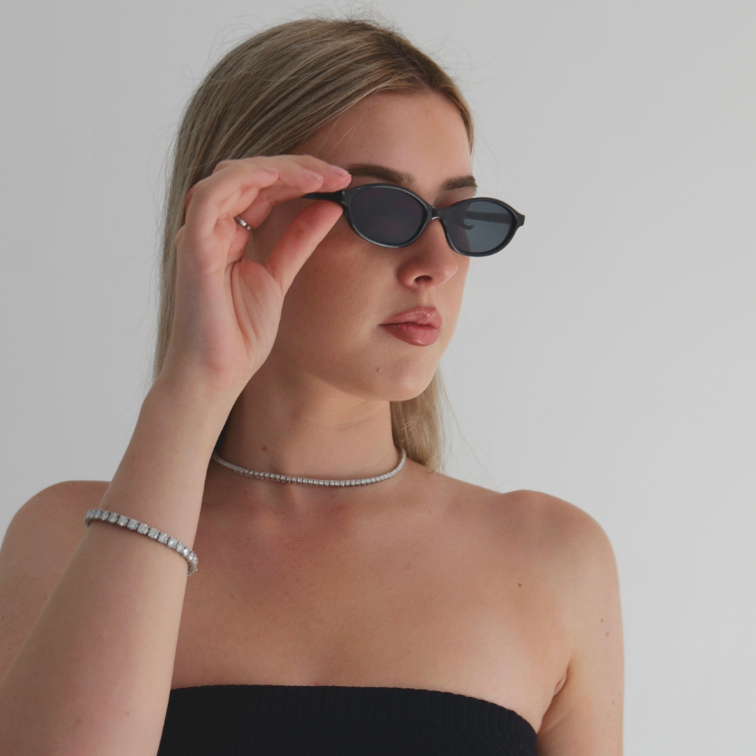 Capri Oval Sunglasses