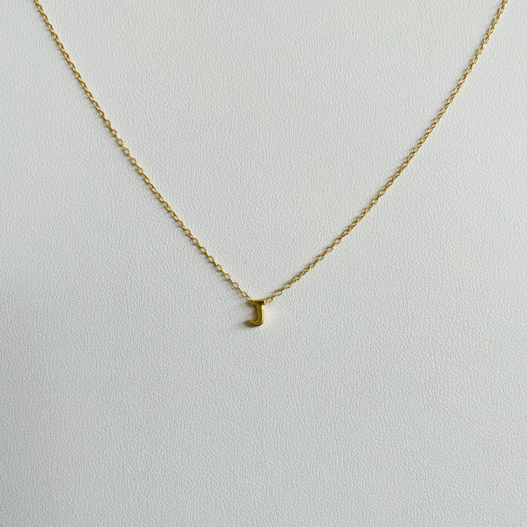 Alphabet Pendant Necklace