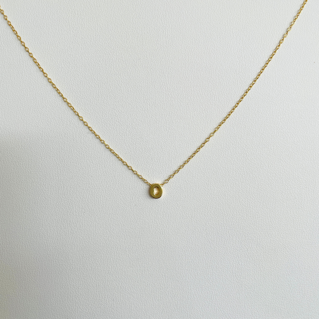 Alphabet Pendant Necklace