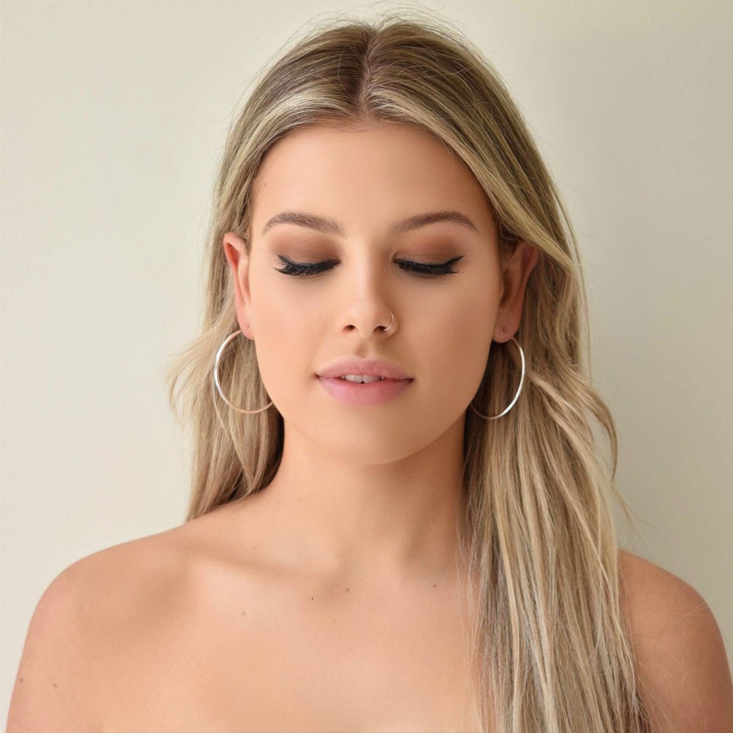 ANYA hoop earrings