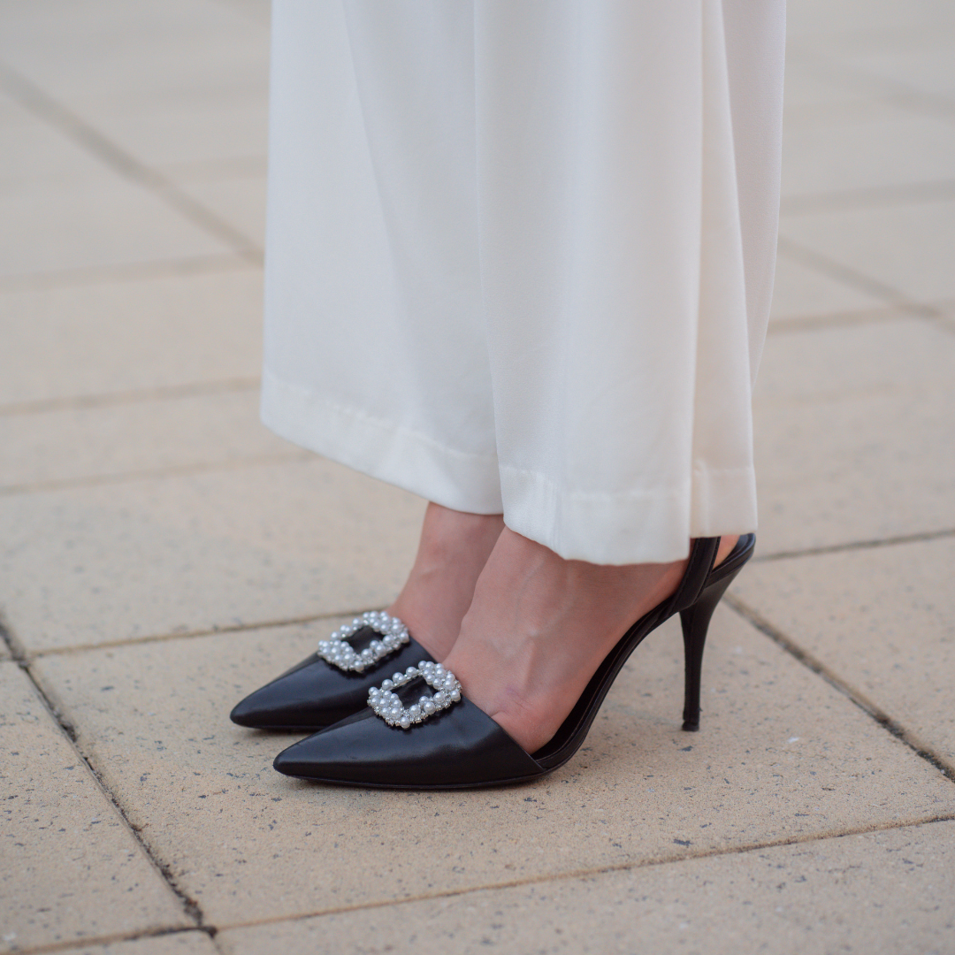 Pearl Cluster Shoe Clips