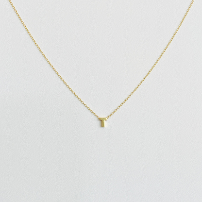 Alphabet Pendant Necklace