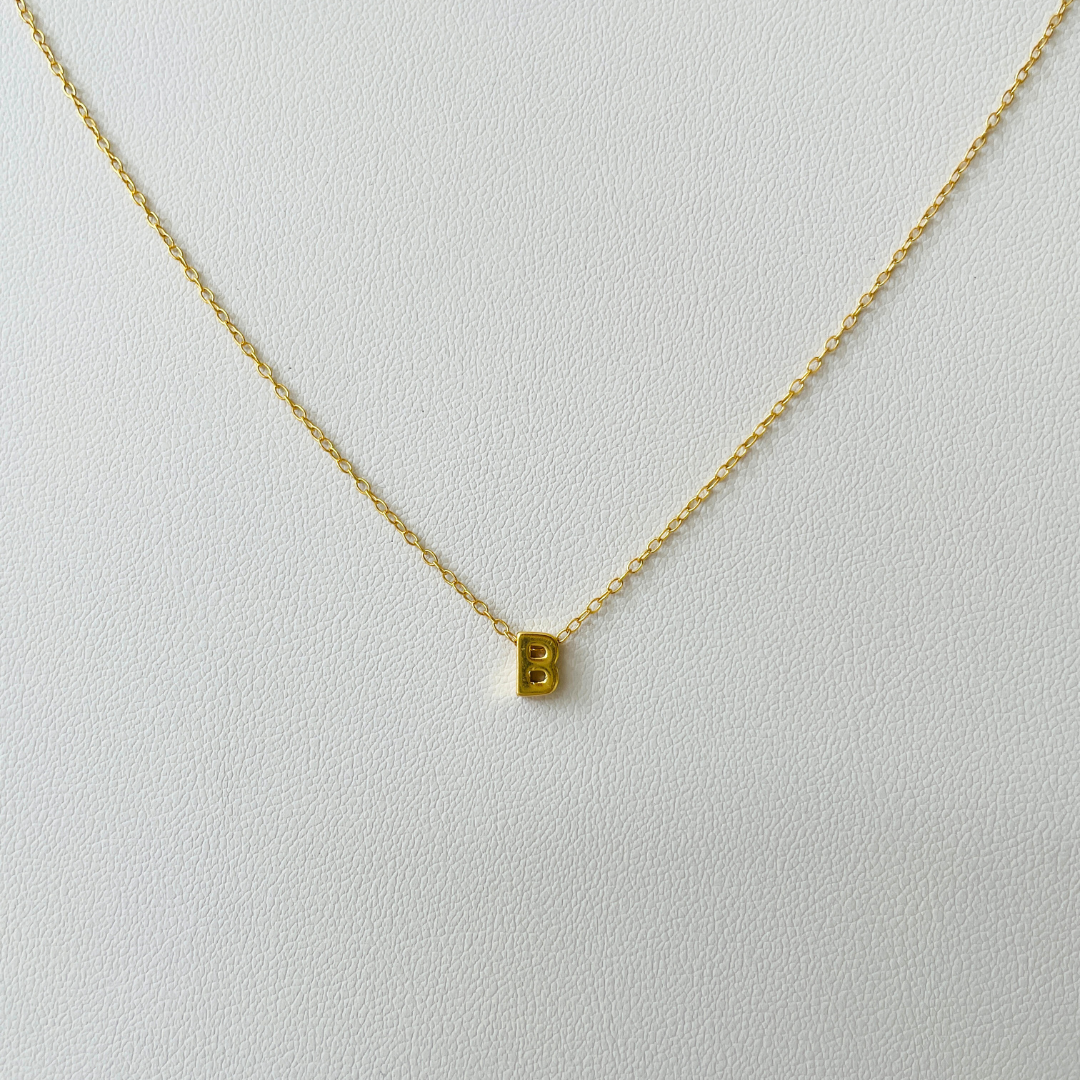 Alphabet Pendant Necklace