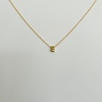 Alphabet Pendant Necklace