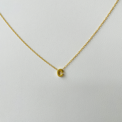 Alphabet Pendant Necklace