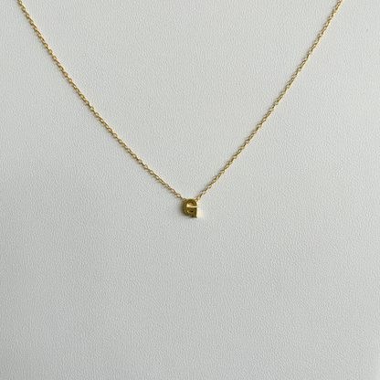Alphabet Pendant Necklace