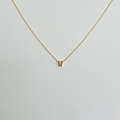 Alphabet Pendant Necklace