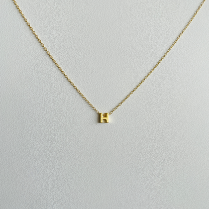 Alphabet Pendant Necklace