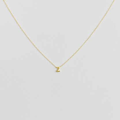 Alphabet Pendant Necklace
