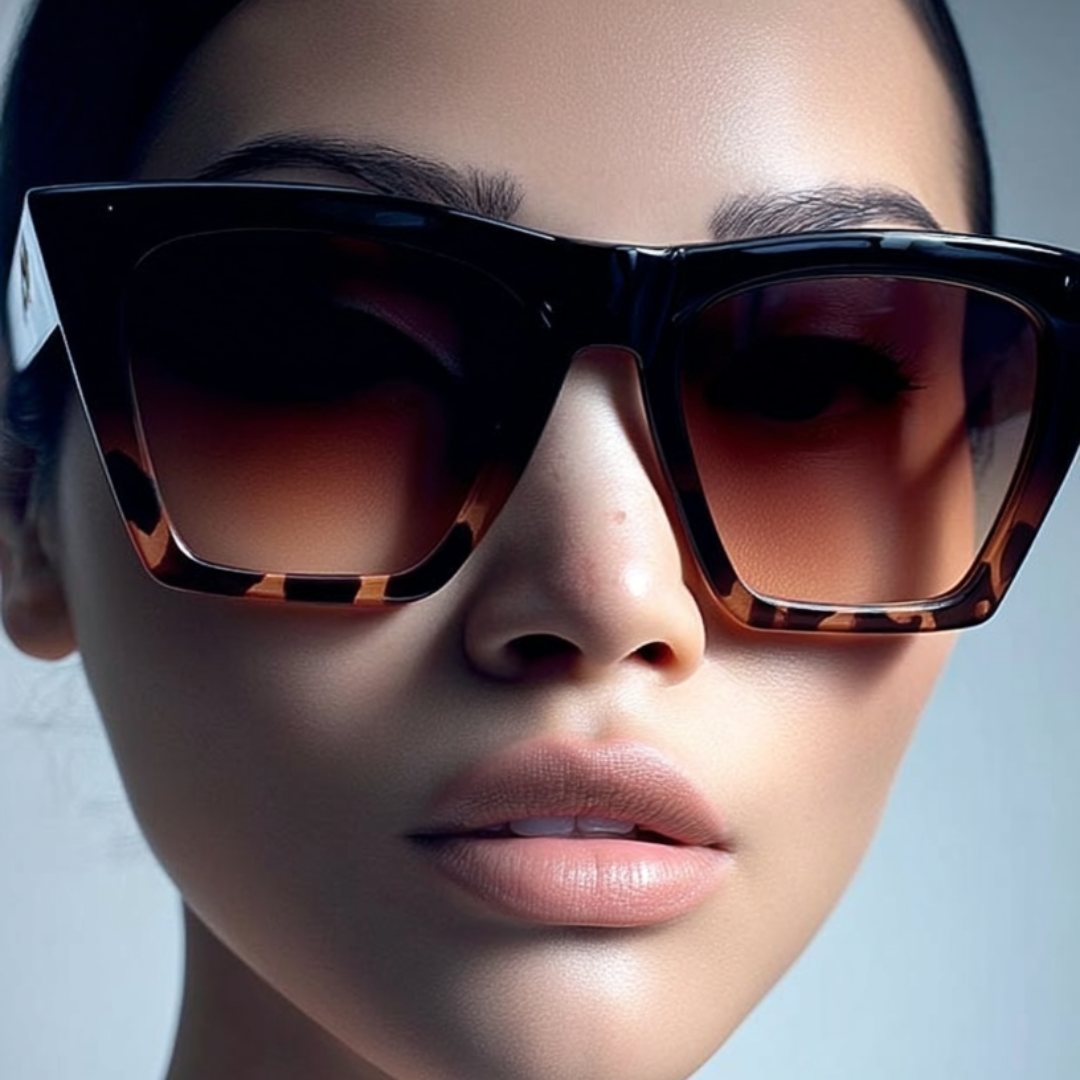 MILAN Square Cat-Eye Sunglasses