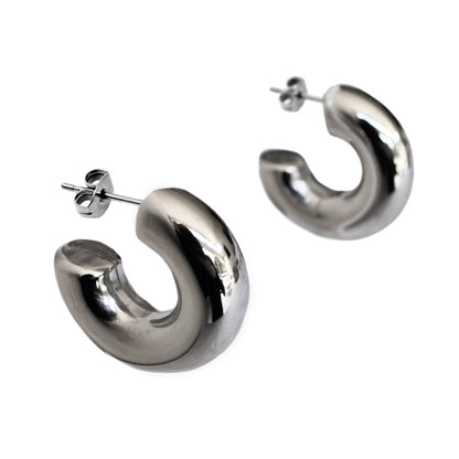 THICK Hoop Earrings