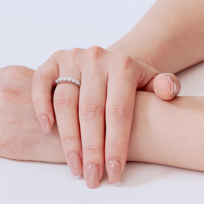 MOISSANITE Wedding Band (5 Stones)