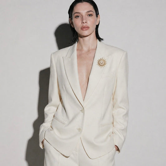MJ Brooch