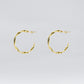 DAWN hoop earrings
