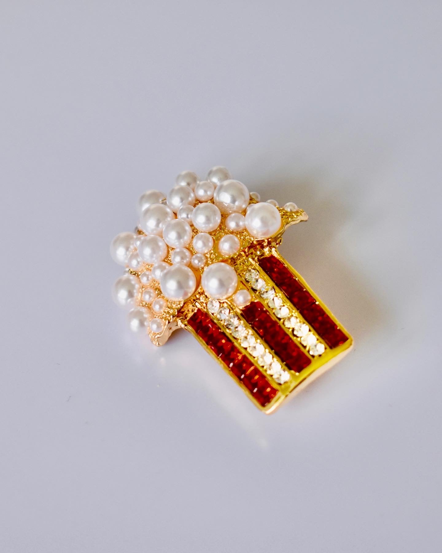 POPCORN brooch